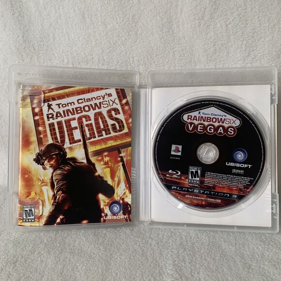 Tom Clancy's Rainbow Six: Vegas (Sony PlayStation 3, 2007) CIB Complete PS3... - Picture 3 of 4